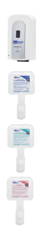 MaxShield Auto Hand Sanitizer Dispenser 500ml (MAF350C)